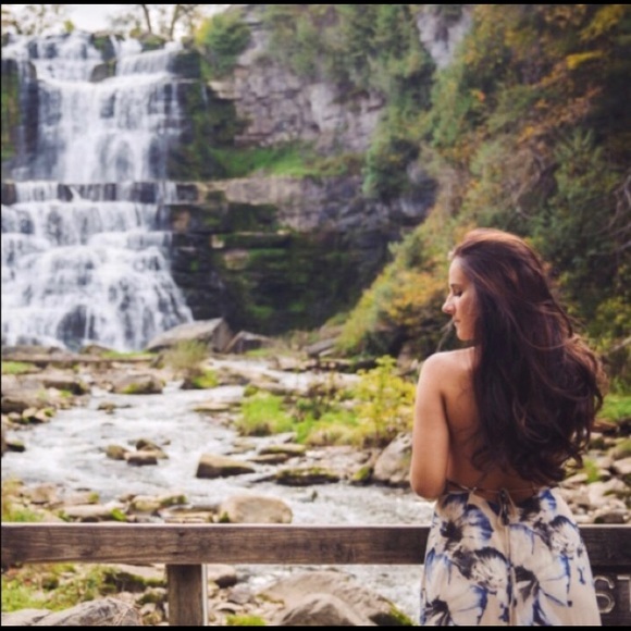 At Long Last Beige Floral Print Maxi Dress - Picture 7 of 8